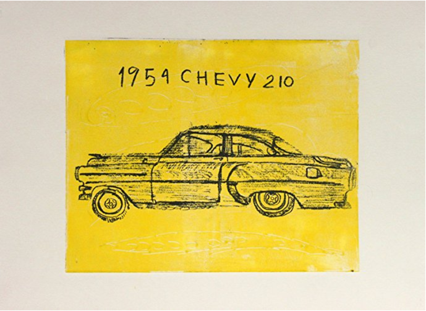 1954 Chevy 210, Yellow by Don Gibbs