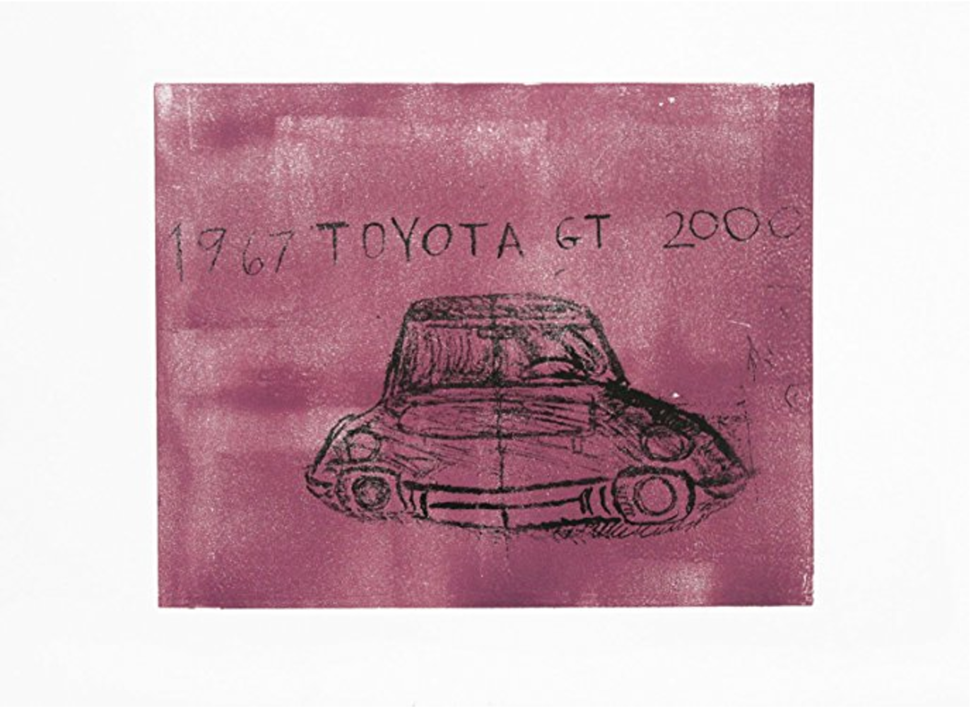 1967 Toyota GT 2000 by Don Gibbs