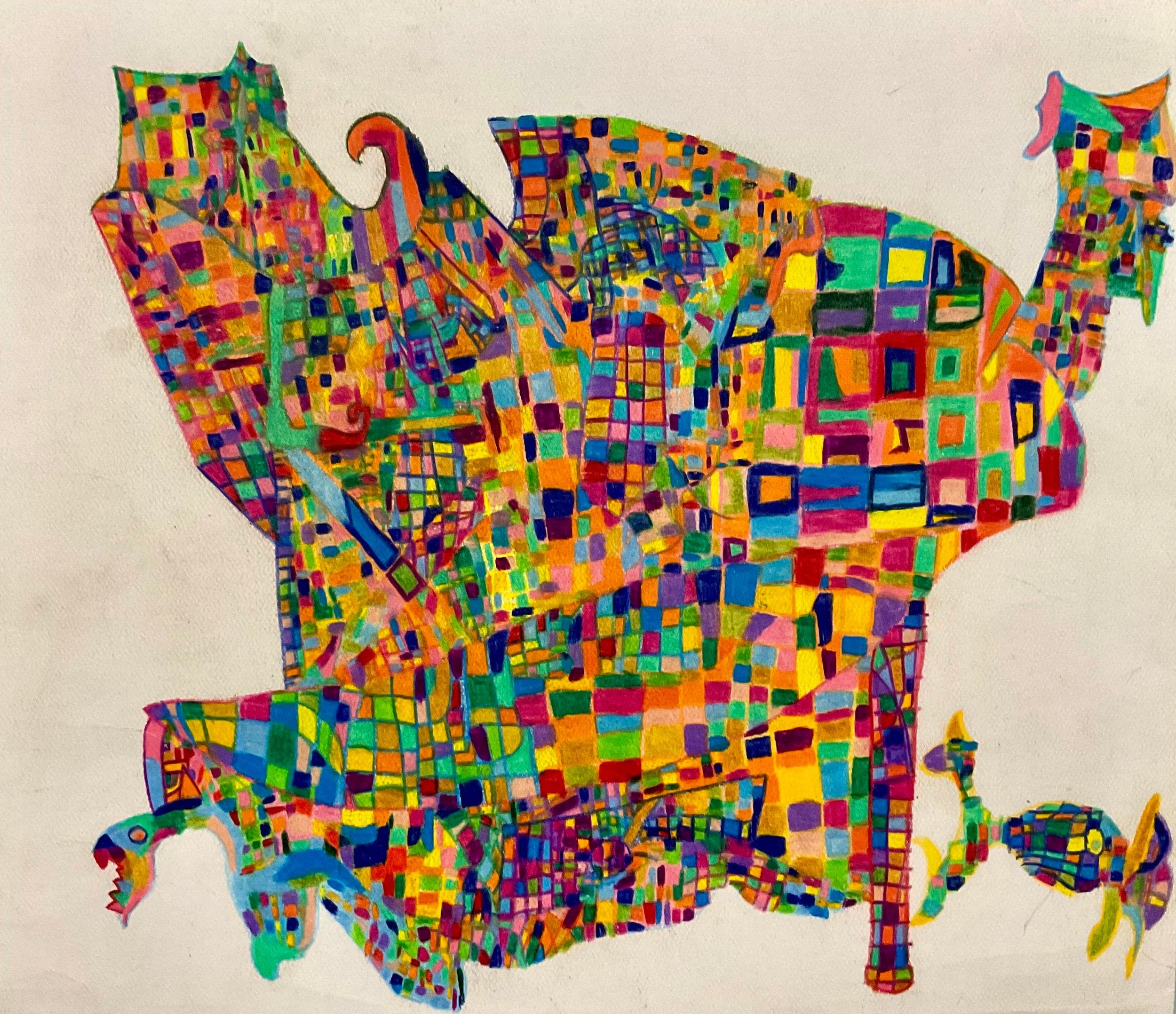 “A Colorful Pirate Ship” by Thomas Sedgwick