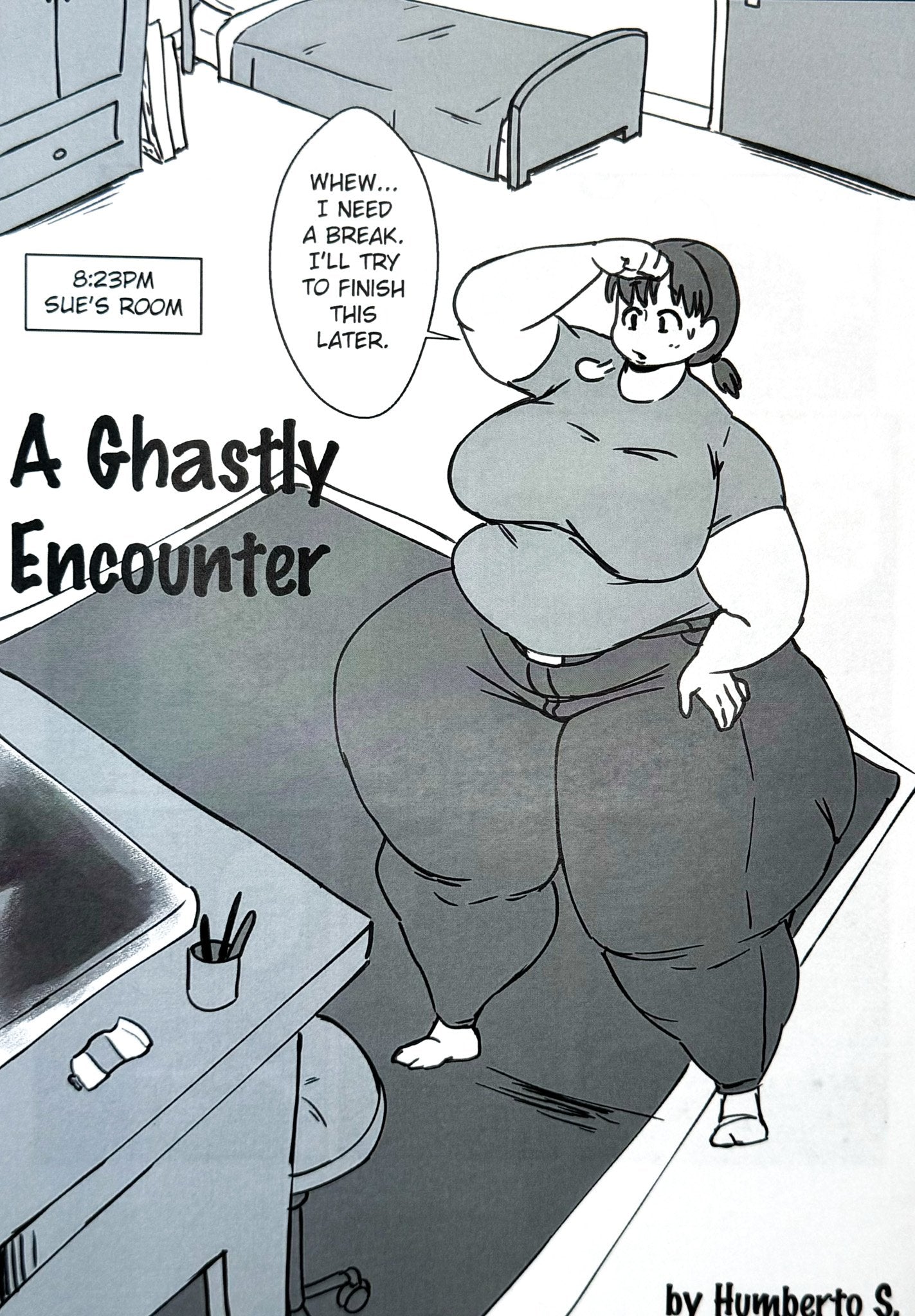 A Ghastly Encounter by Humberto Saldana