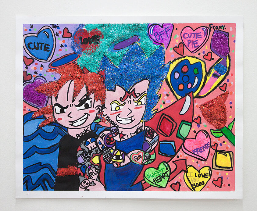 Best Friend Valentine’s Card by Jalessa Diaz