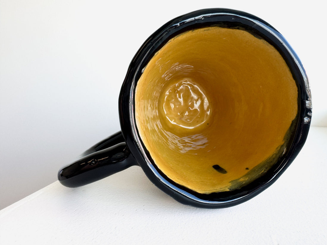Black and Yellow Cup by Armando Farillas