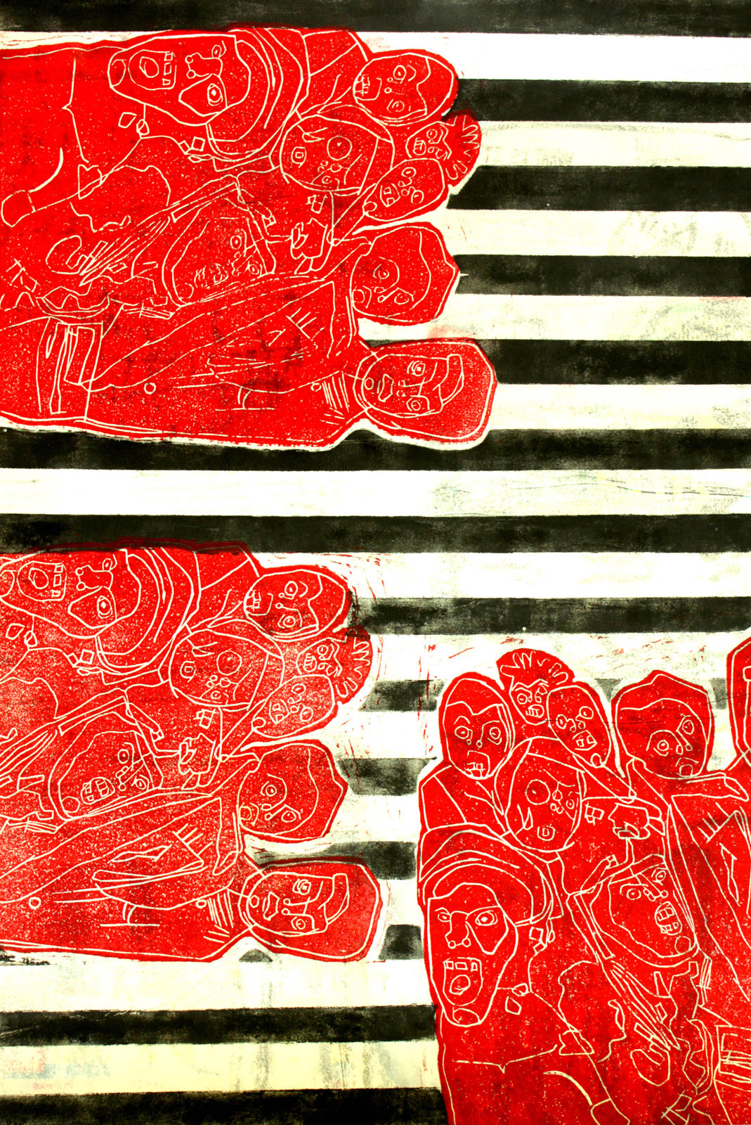 Black, White & Red by Juan Pierri