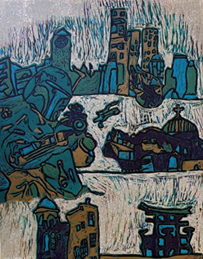 Blue Warrior by Raymond McAdams