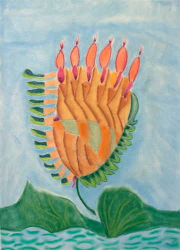 Cactus Flower by Sandy Chale