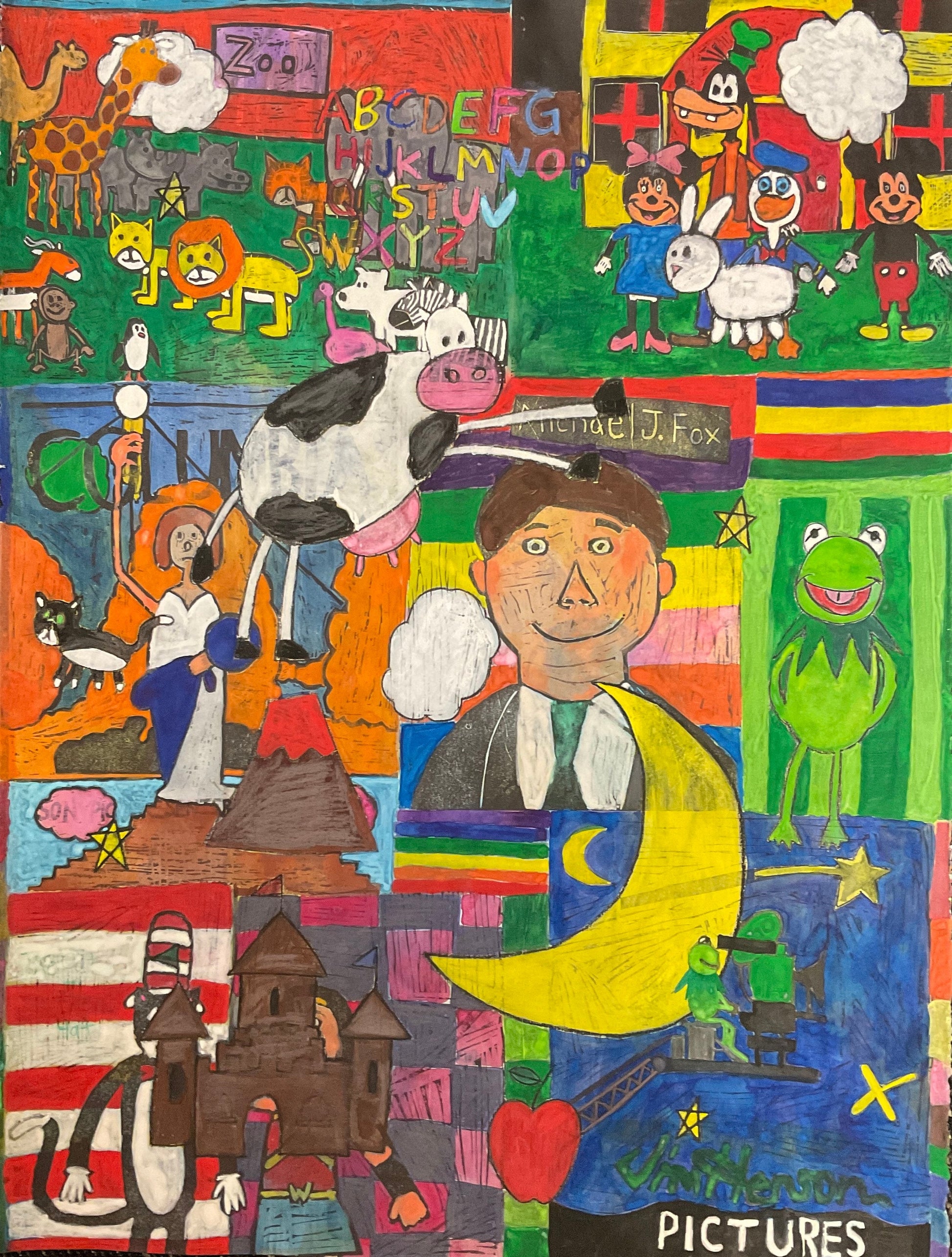 “Characters and Movie Logos” by Brendan Tury