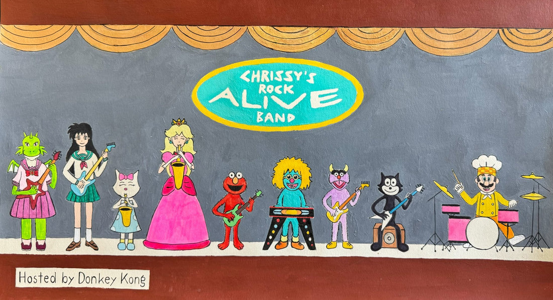 Chrissy’s Rock Alive Band by Jonah Saleman