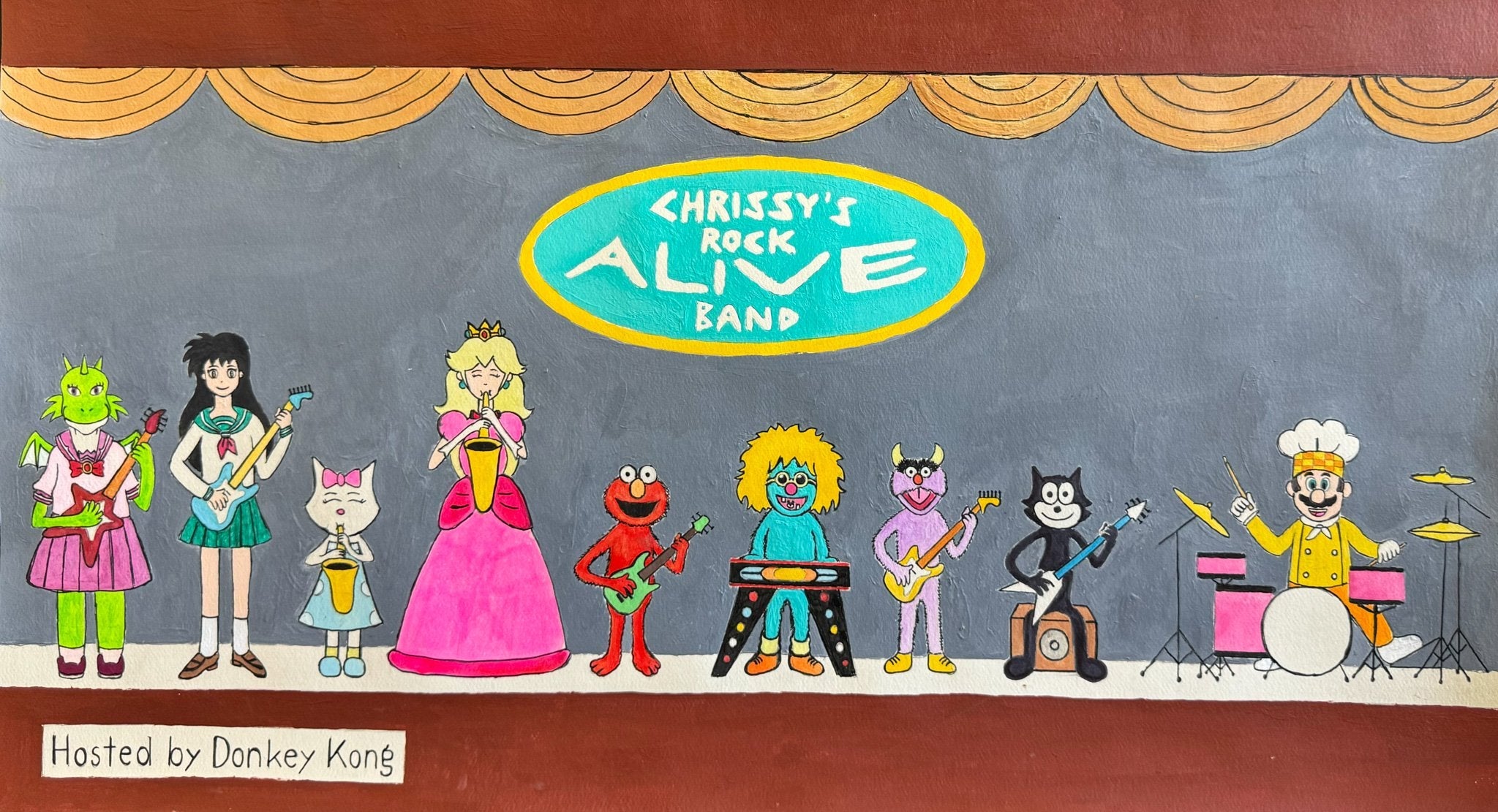 Chrissy’s Rock Alive Band by Jonah Saleman