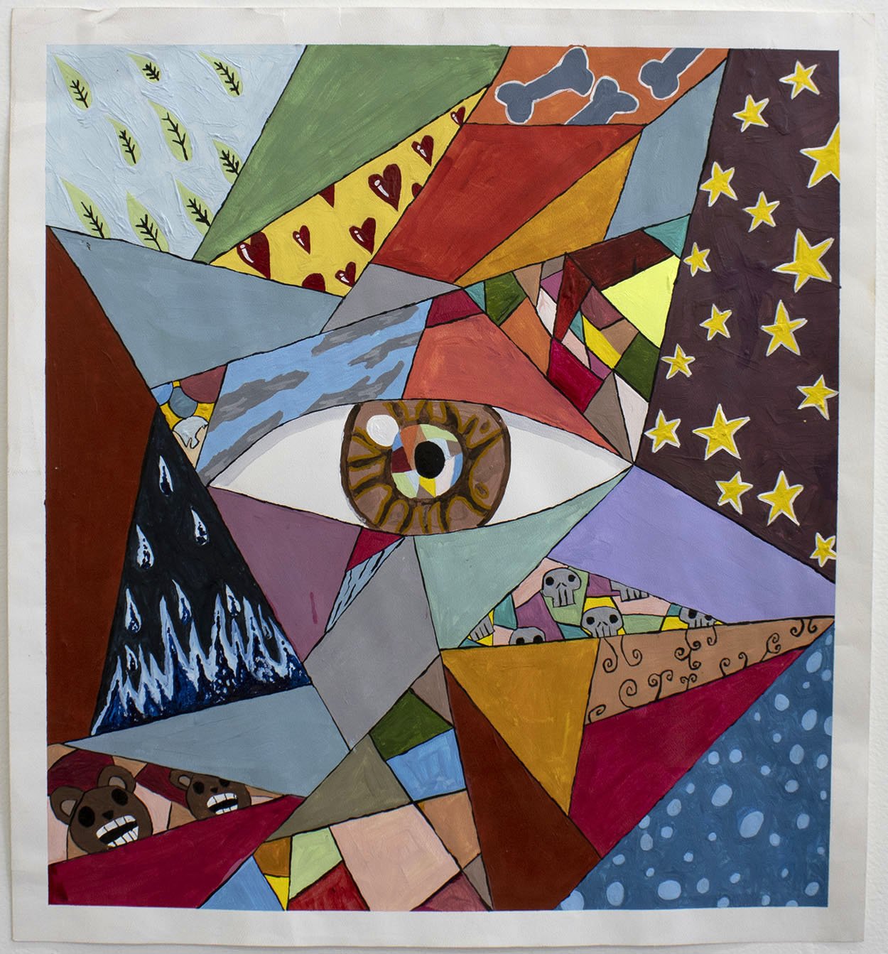 Color Eye of Shape by Christopher Romero