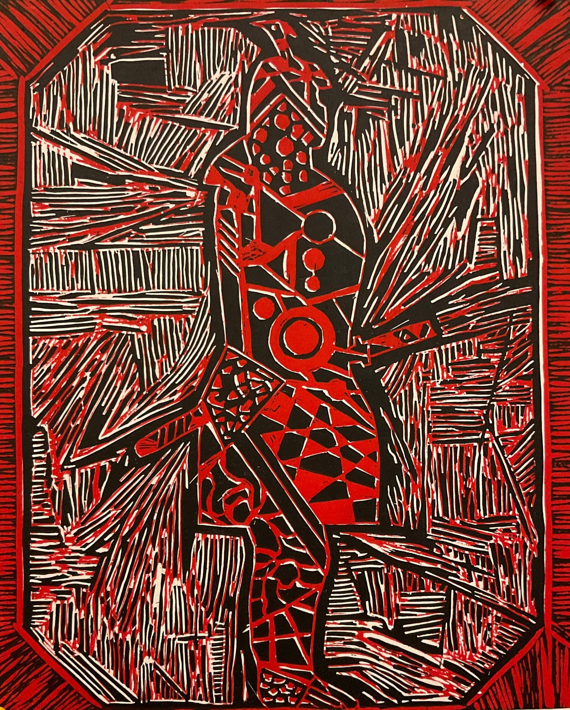 “Crimson Samurai” by Ivan Serrano