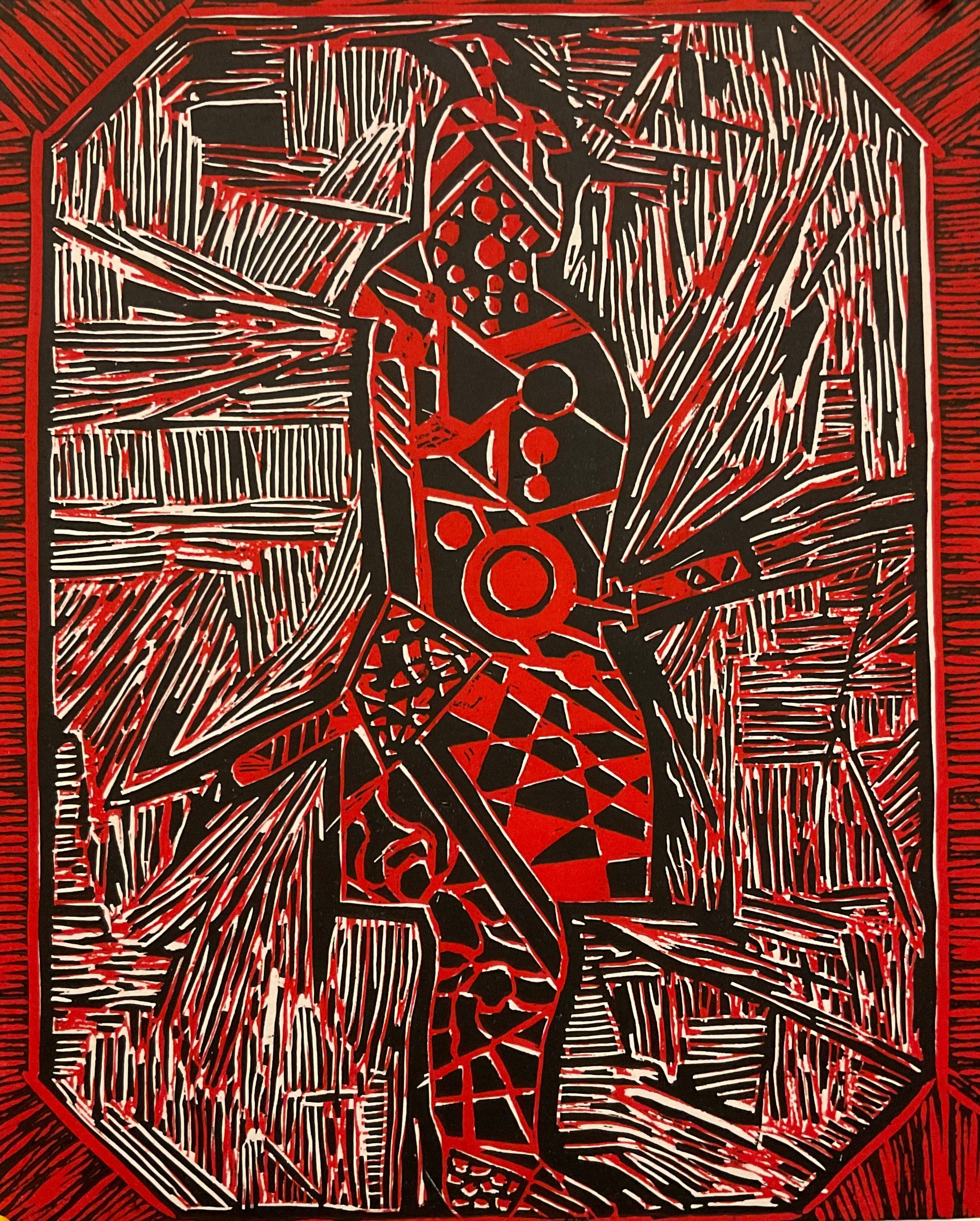 “Crimson Samurai” by Ivan Serrano