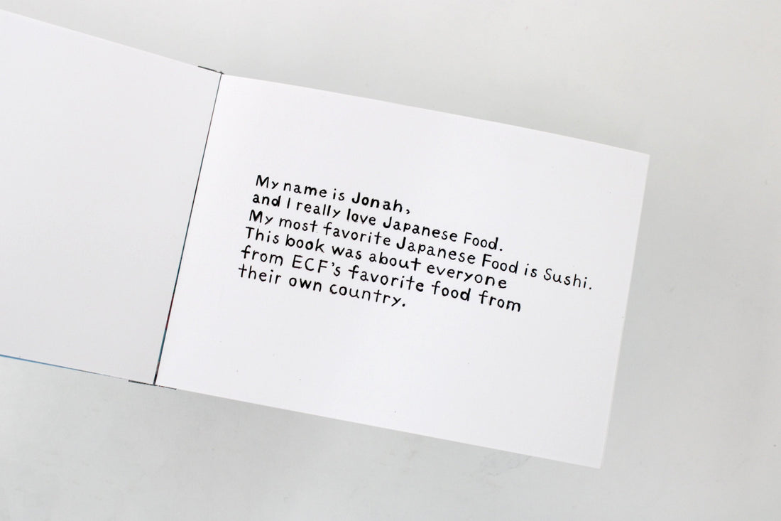 ECF Favorite Food Cookbook by Jonah Saleman