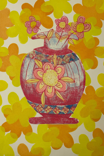 Flower Vase by Jennifer Jovel