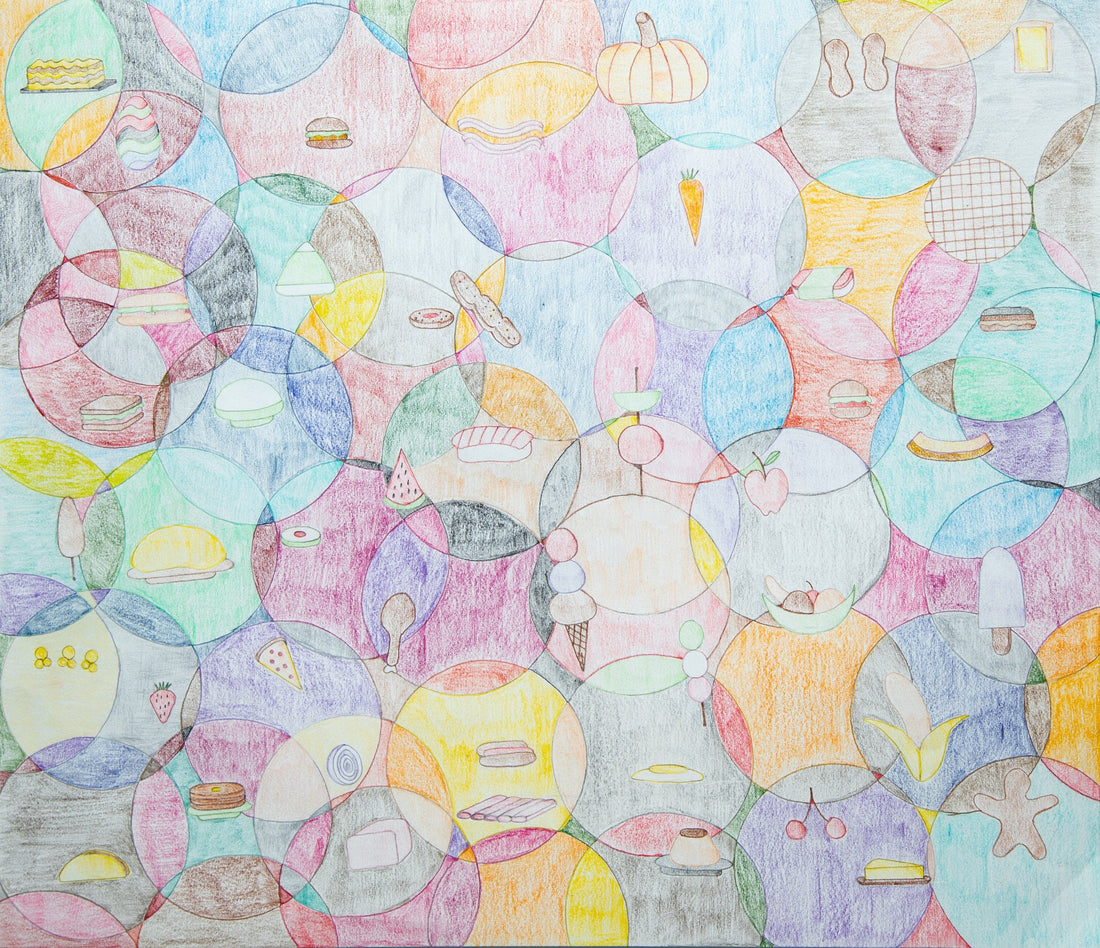 Food Floating in the Air by Kai Fukuyama