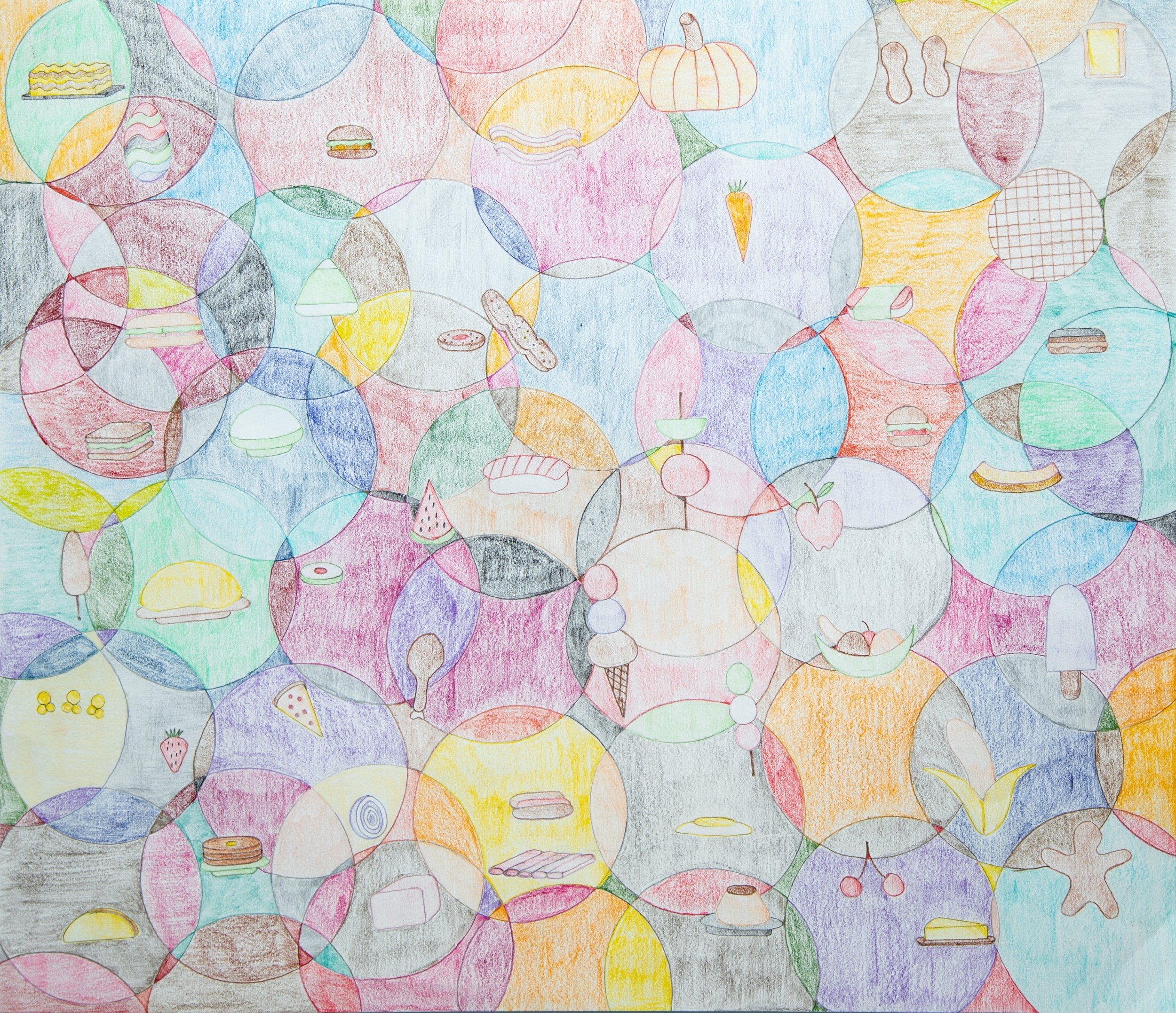 Food Floating in the Air by Kai Fukuyama