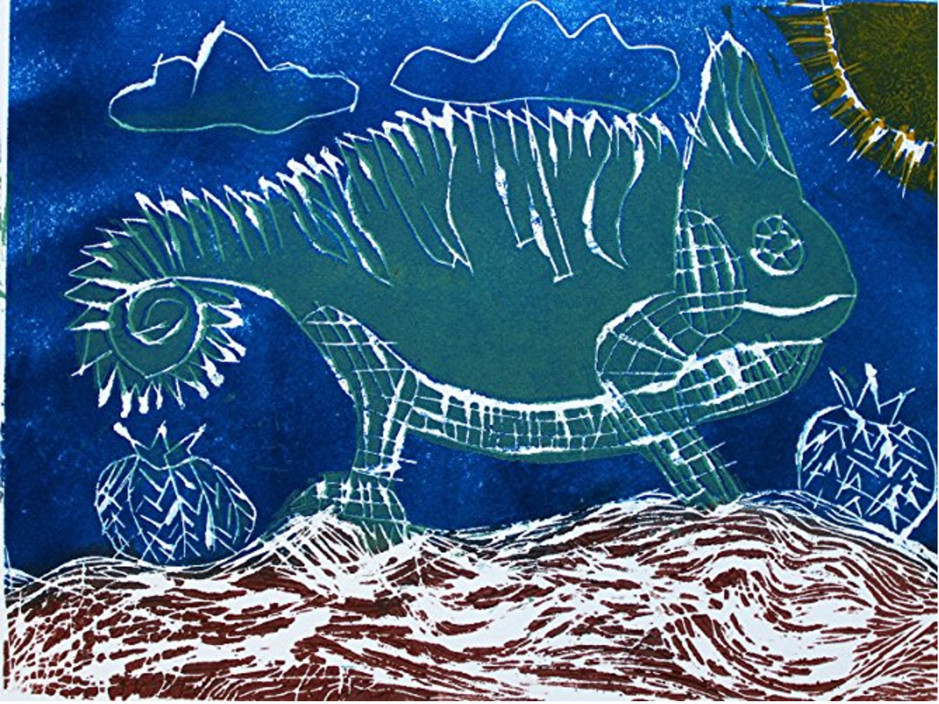 Freeze, Chameleon!!! by Armando Saucedo