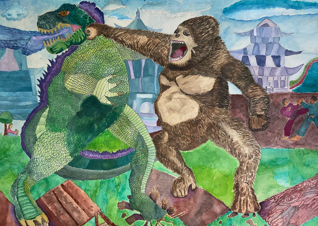 “Godzilla Destroyer” by Victor Prieto