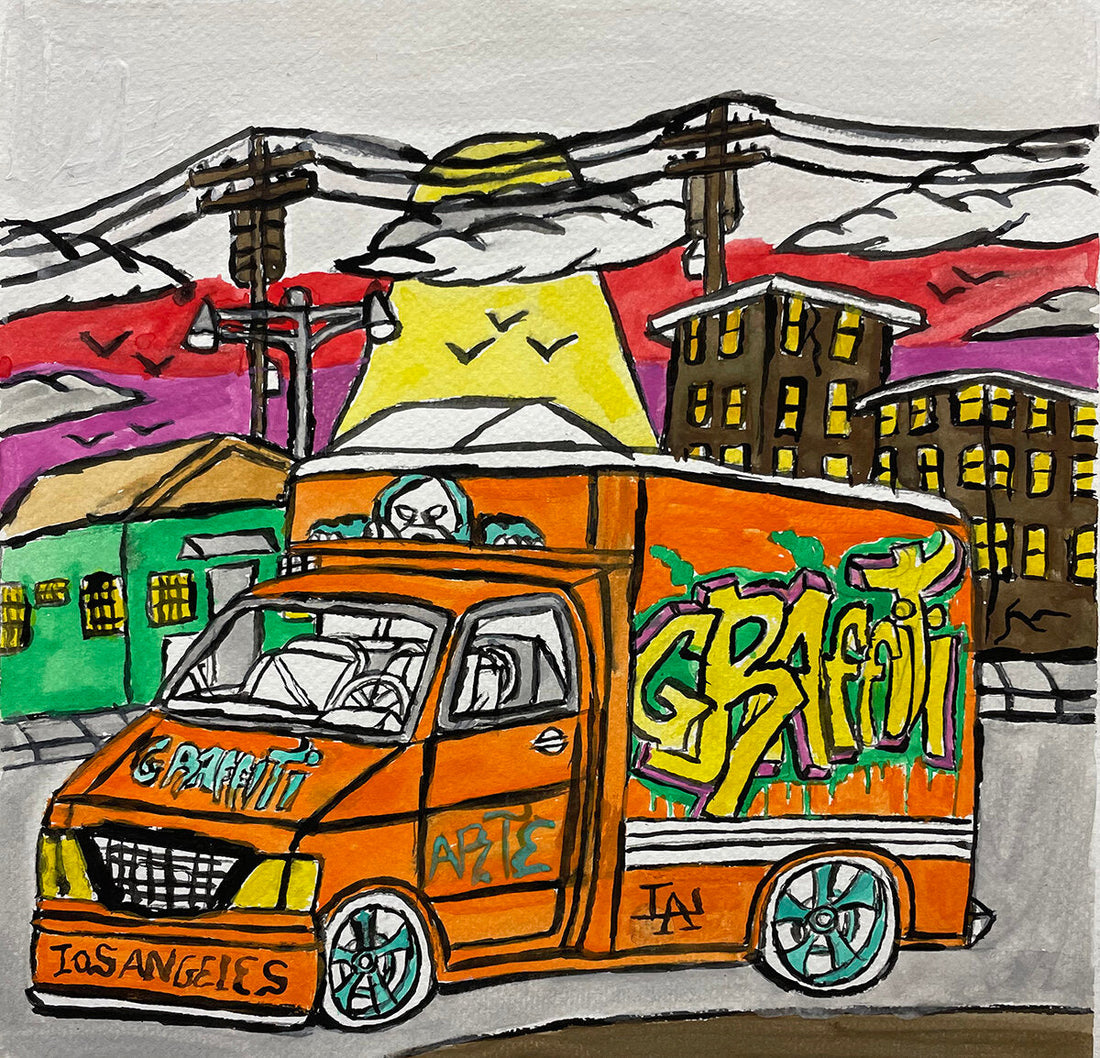 Graffiti Truck by Jose Zamora