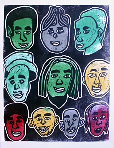 Group Of Ten, color by Ricardo Villareal