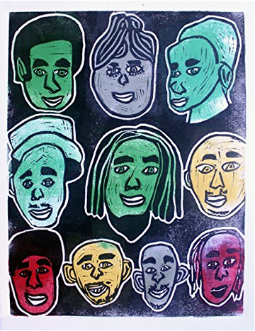Group Of Ten, color by Ricardo Villareal