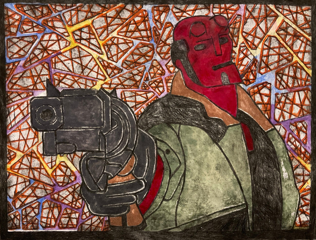 “Hellboy #2” by Ivan Serrano