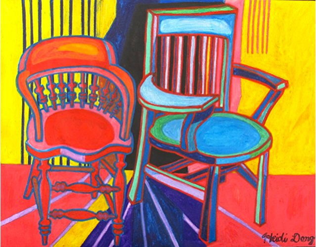 Interior Study 1 by Heidi Dong