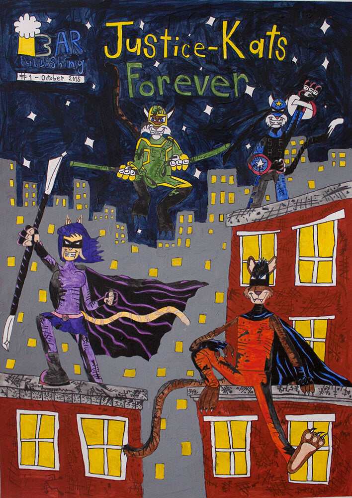 Justice Kats Forever by Blake Roten