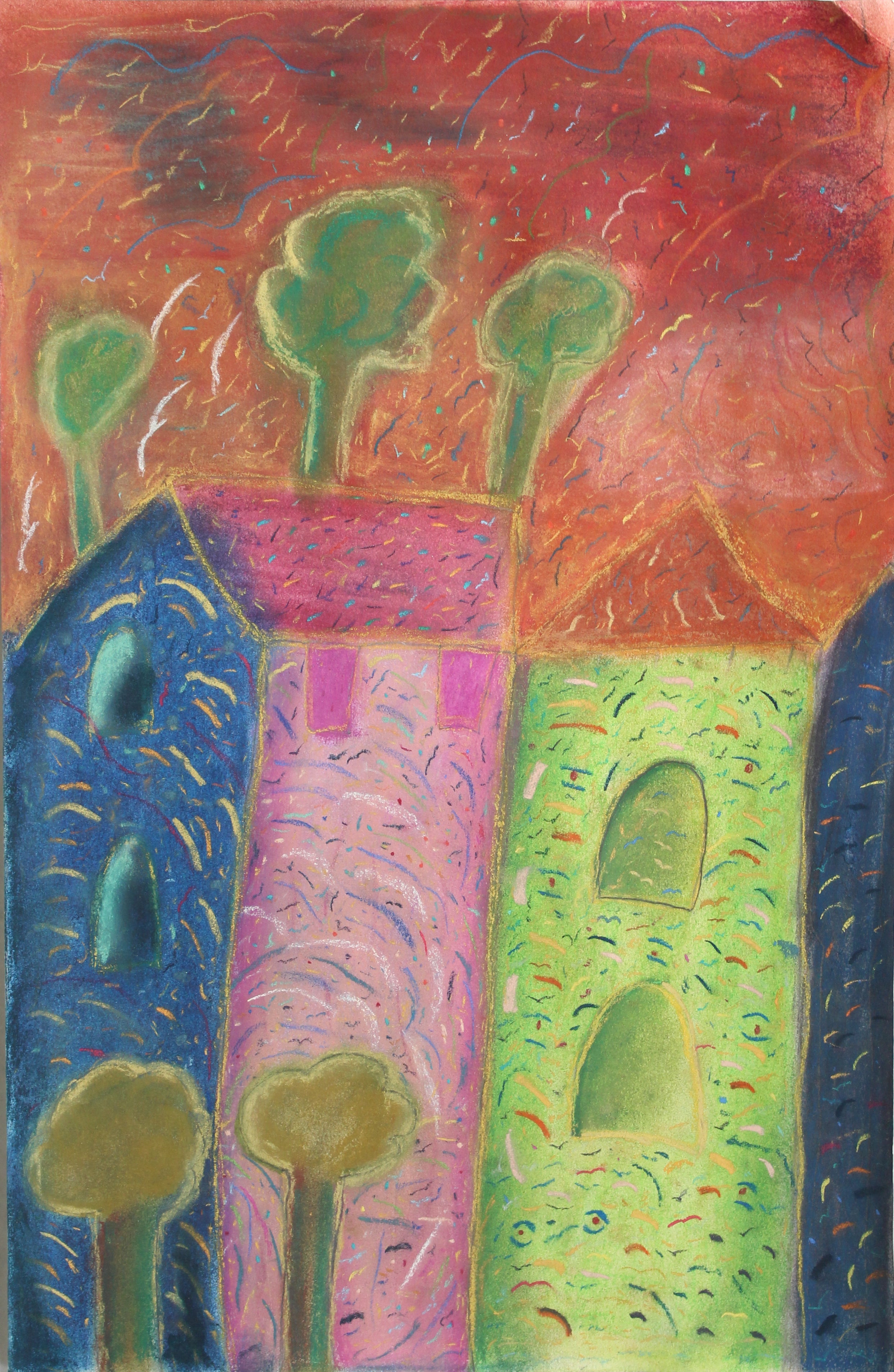 La casa y los Arbolitos by Sandy Chale