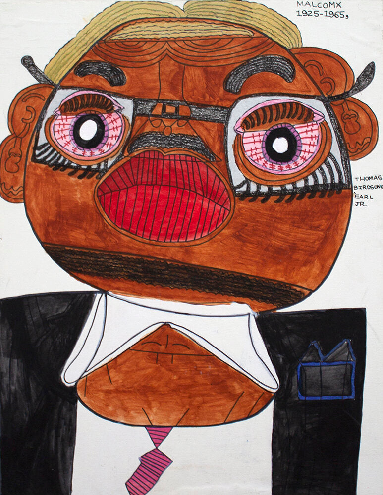 Malcolm X by Thomas Birdsong