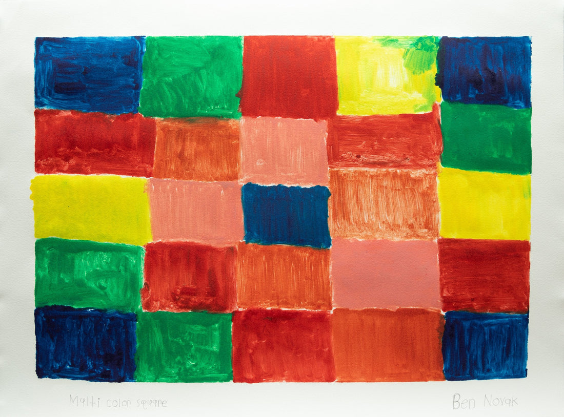 Multi Color Square by Ben Novak