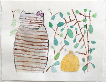 Mummy Cat by Camille Chang