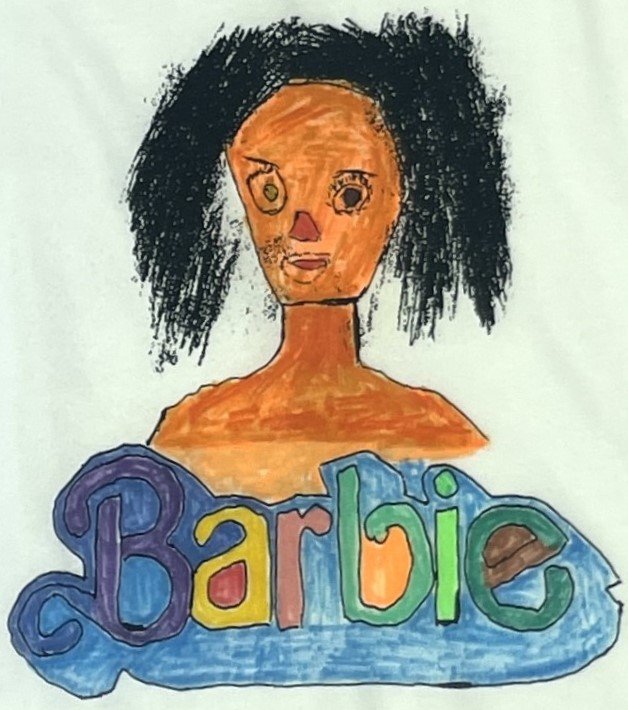 Printed by DR2- Diana Rodriguez, T-Shirt, Large (CROPPED)