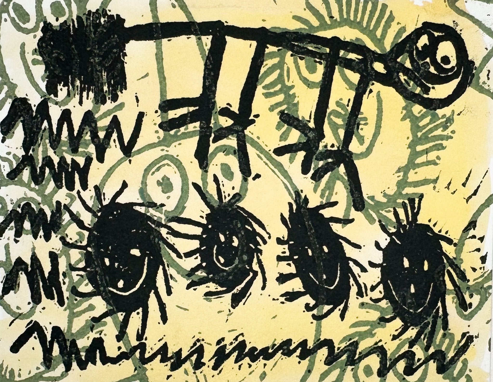 Printed Greeting Card and Envelope-1 by Cesar Rodriguez