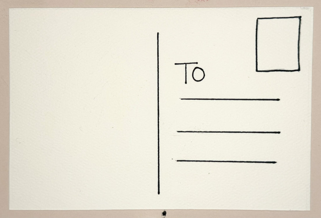 Printed Postcard-1 by Cesar Rodriguez