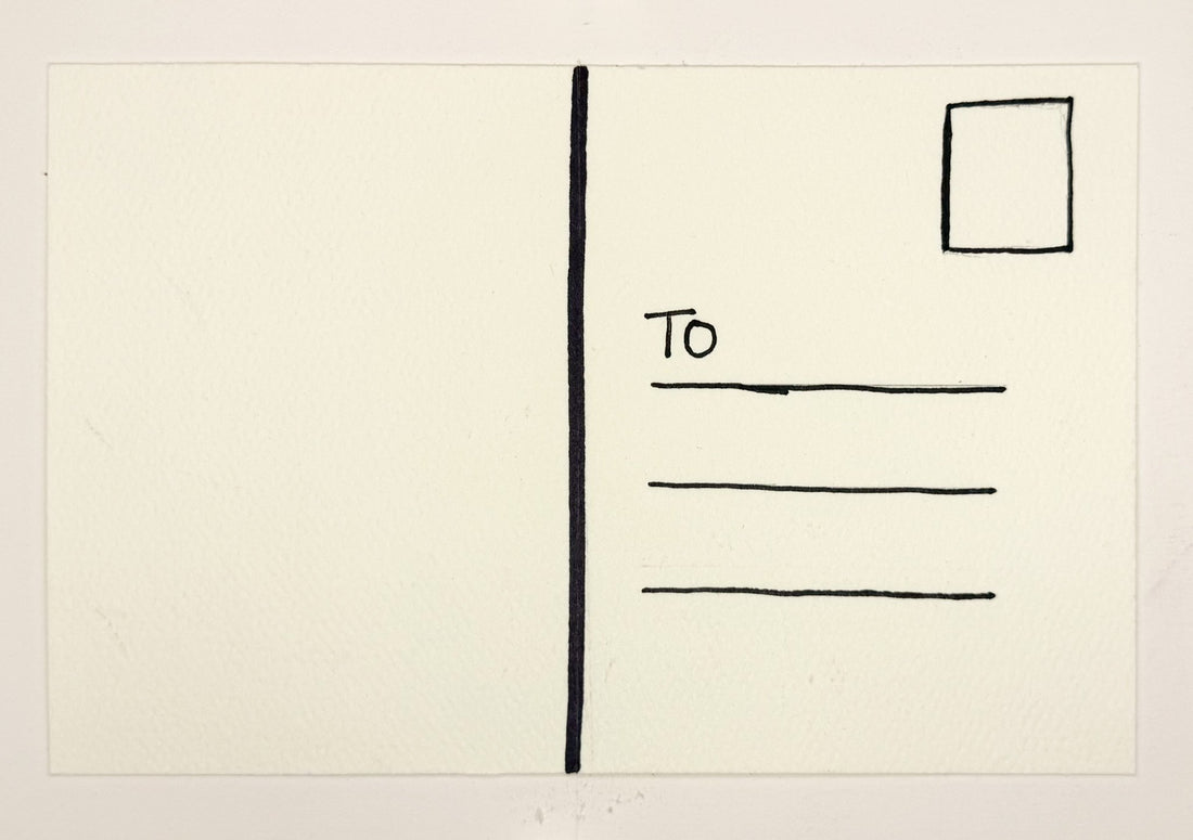 Printed Postcard-2 by Cesar Rodriguez