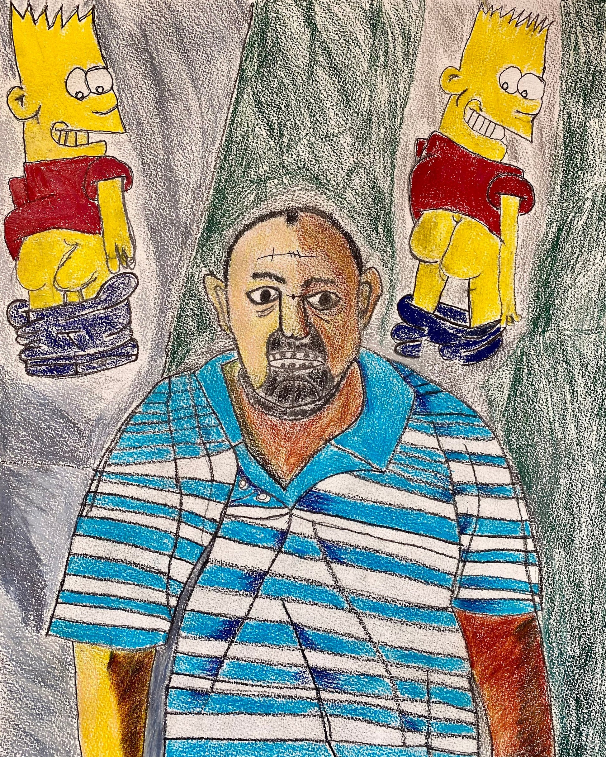 “Ricardo and the Two Barts” by Ricardo Lopez