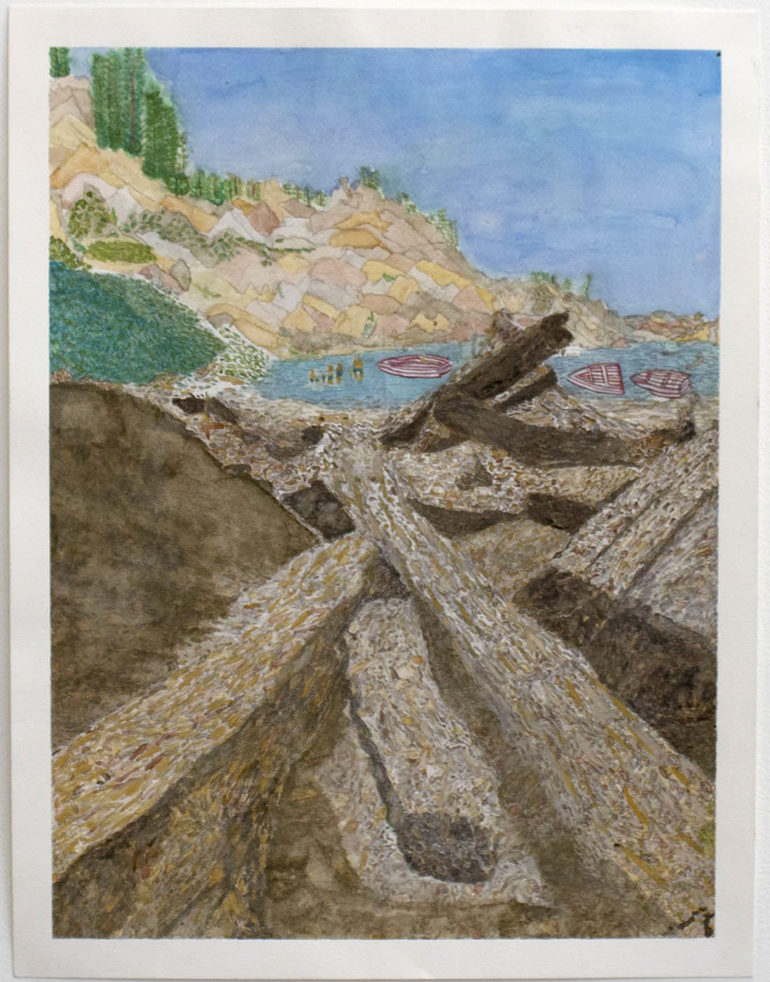 Rock Beach by Tony Brown