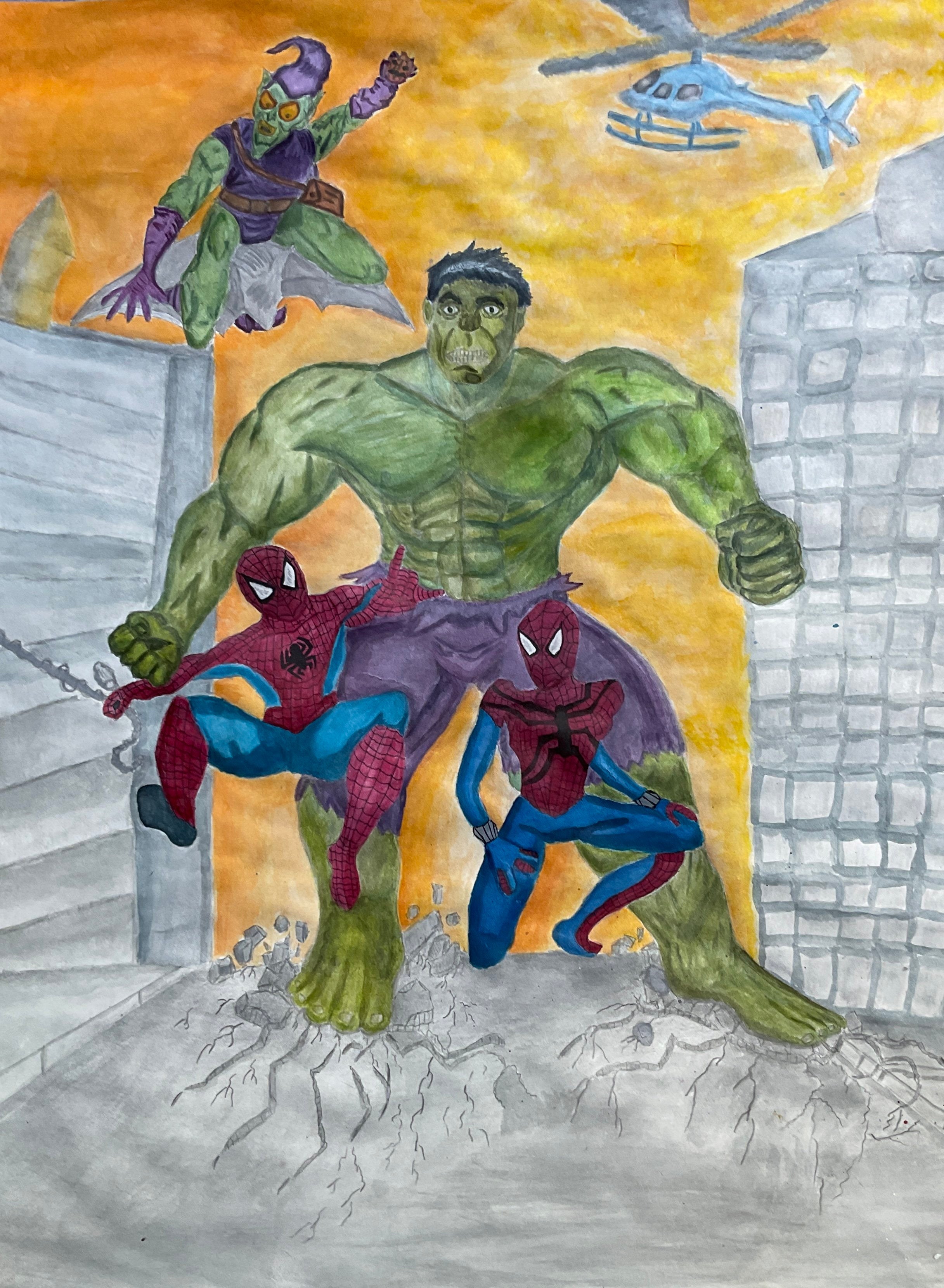 “Smash Hulk” by Victor Prieto