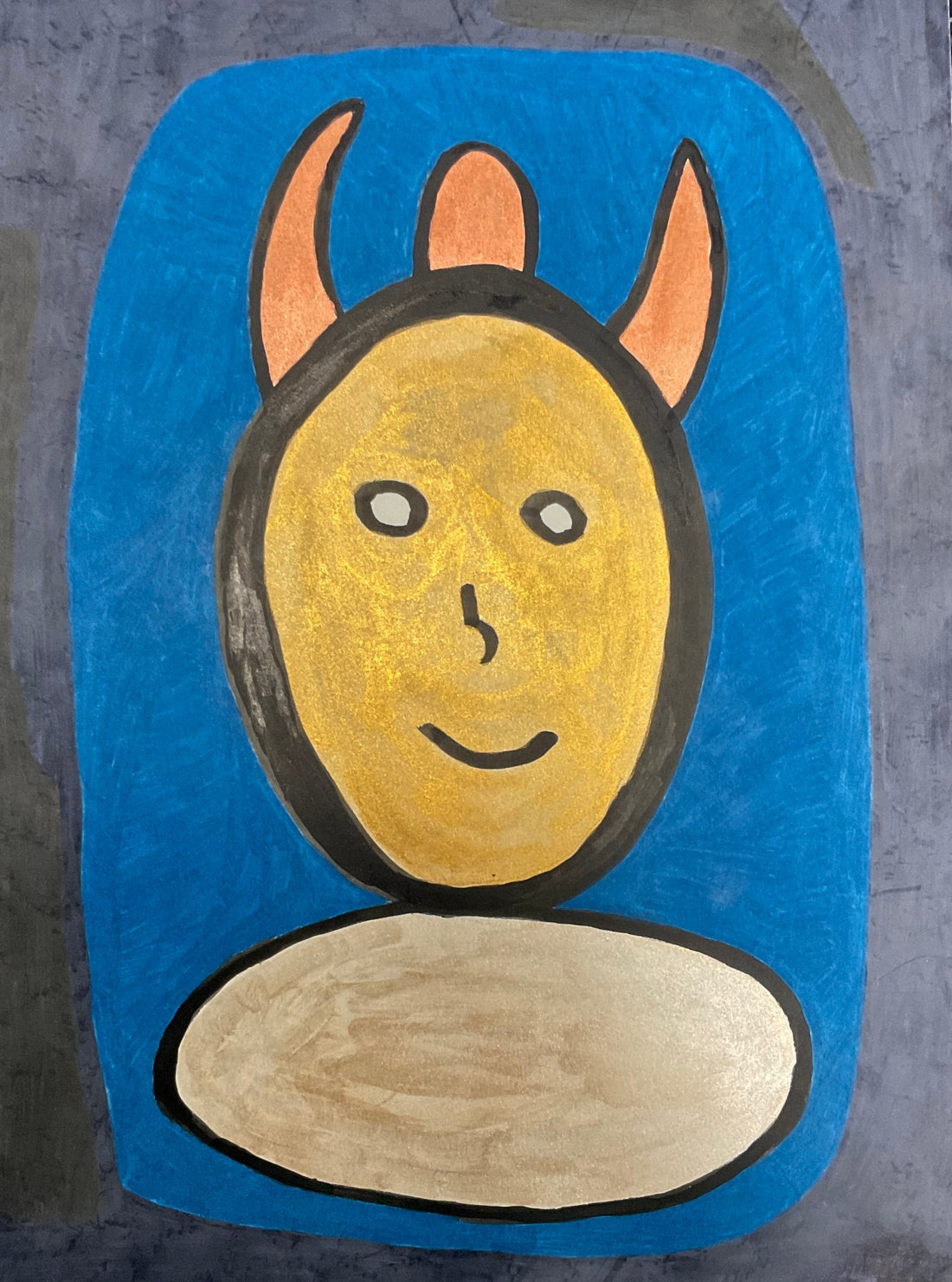 “Smiling Idol” by Anthony Morris