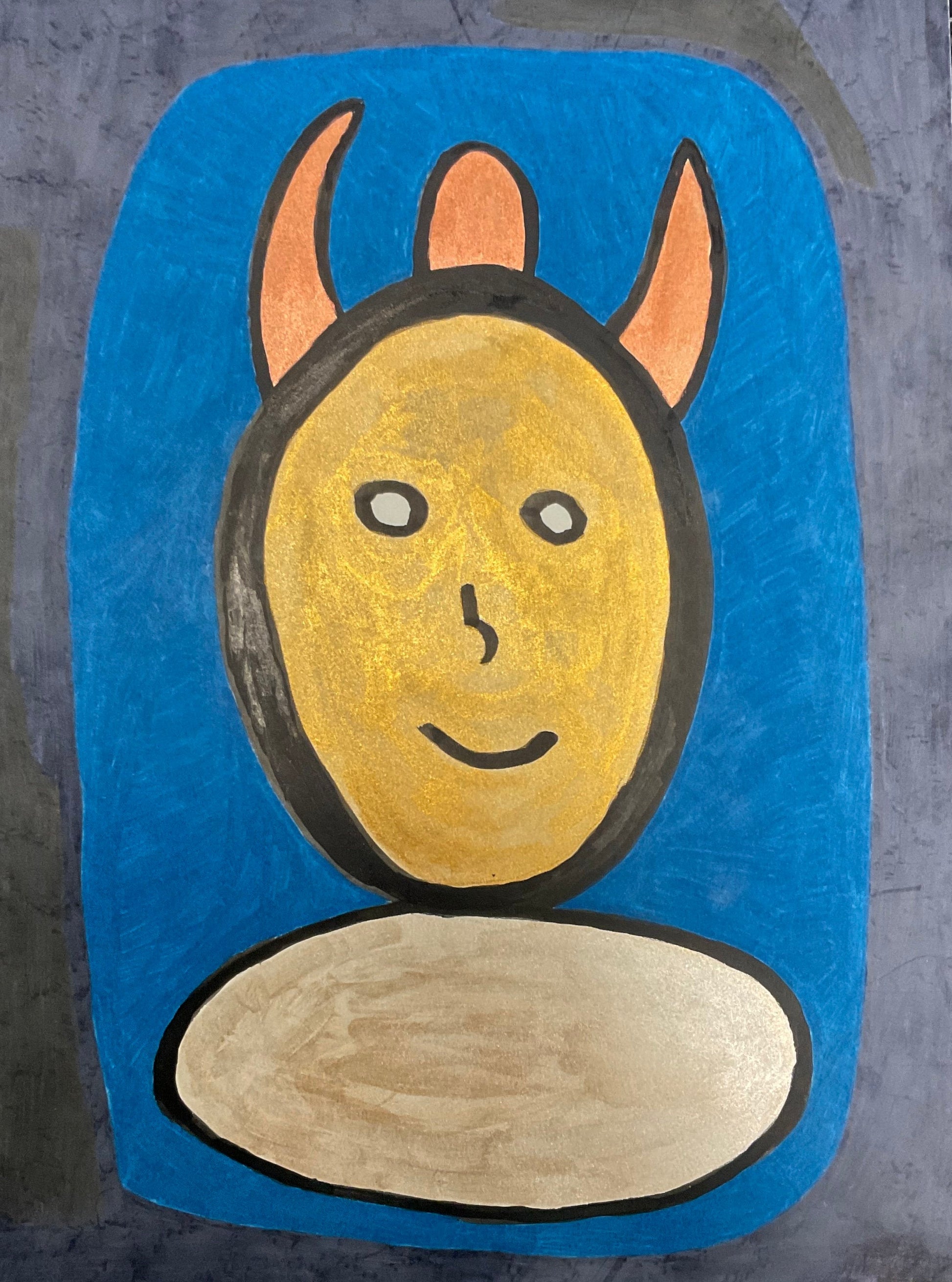 “Smiling Idol” by Anthony Morris