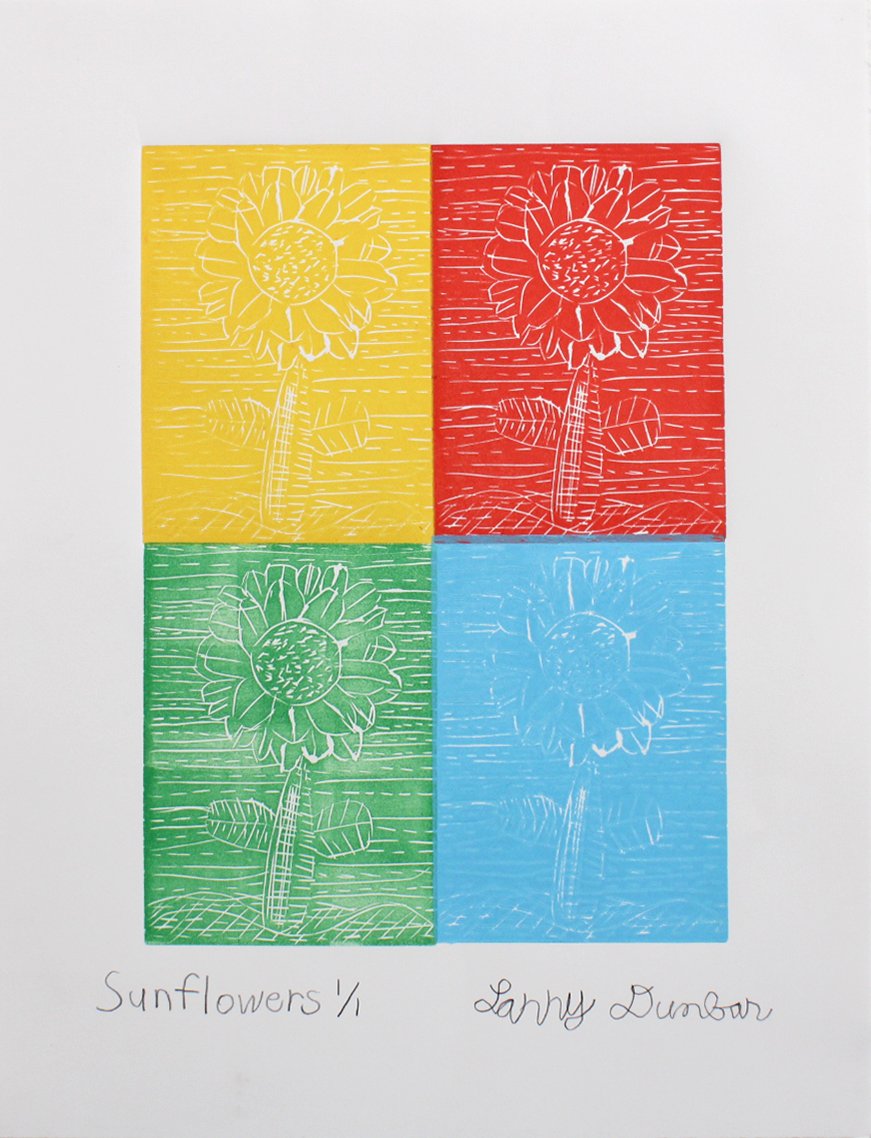 Sunflowers by Larry Dunbar