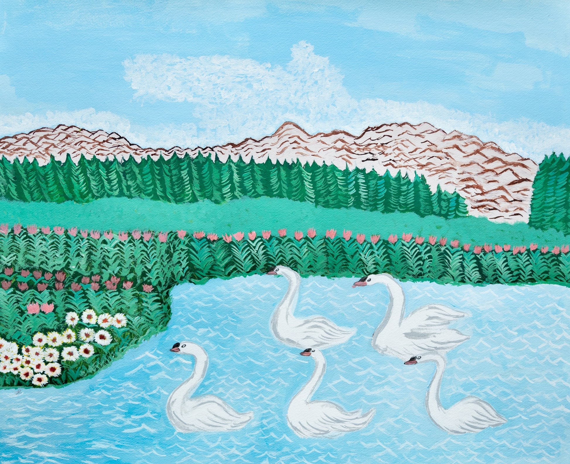 Swan Lake by Kelvin Belt