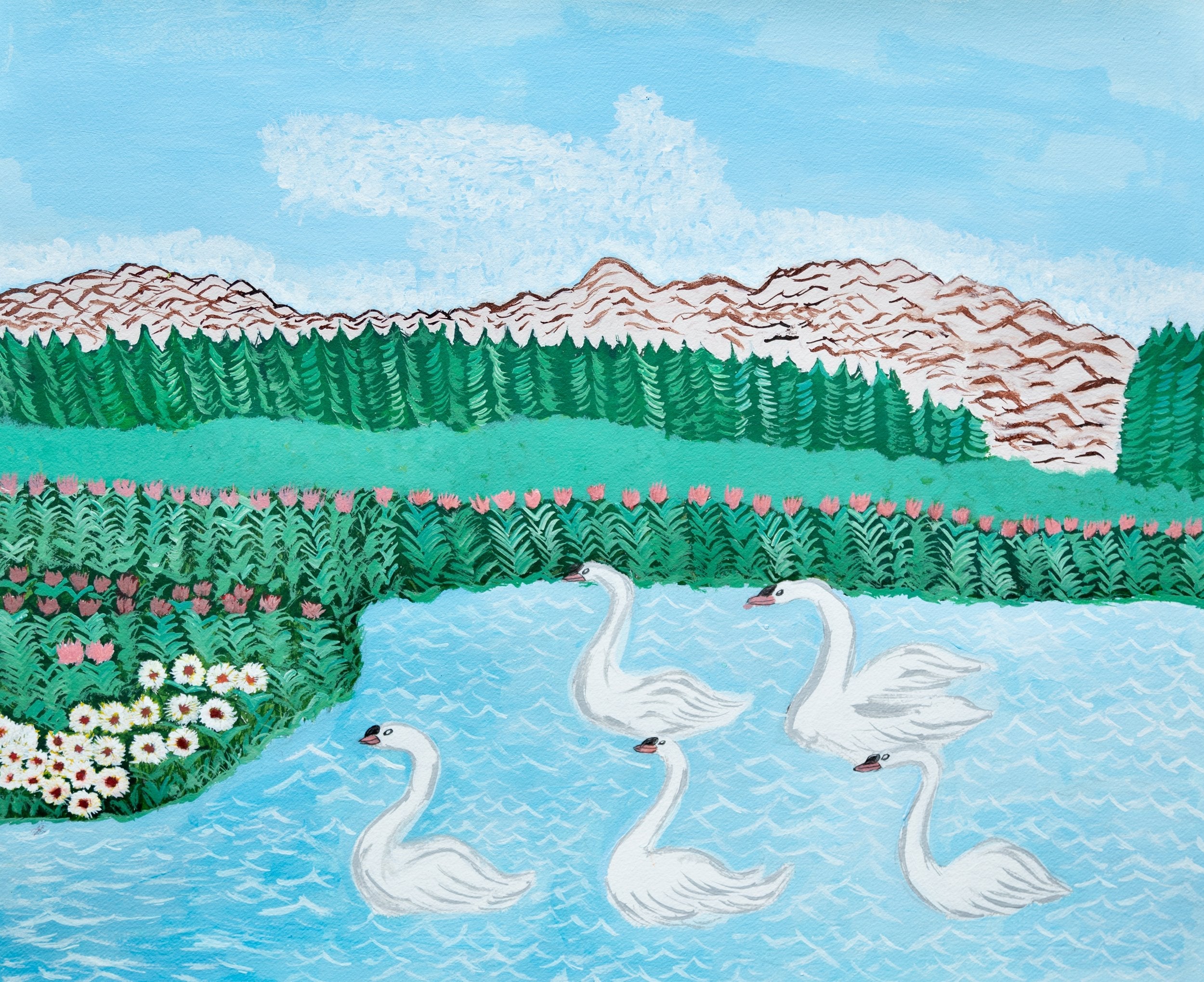 Swan Lake by Kelvin Belt