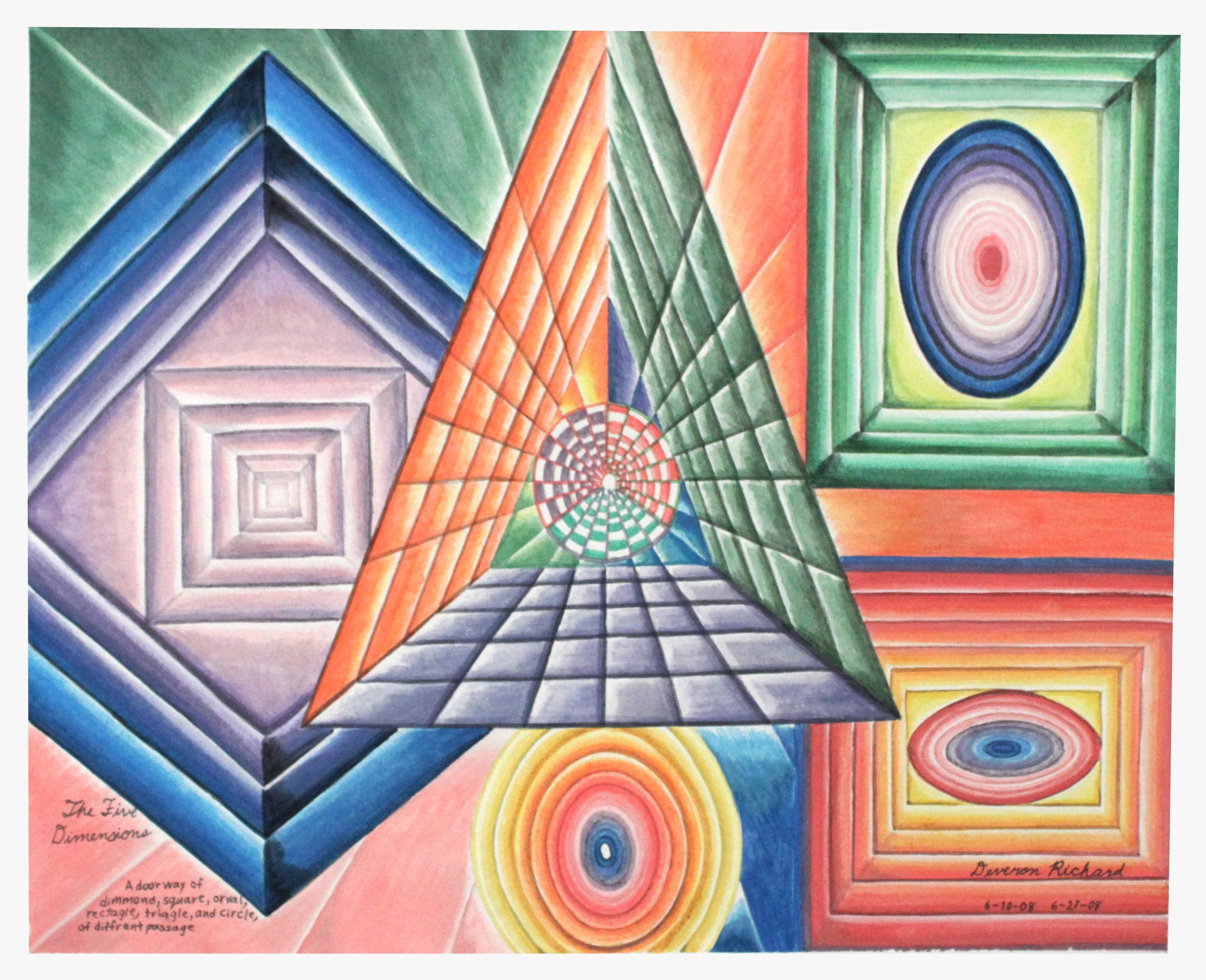 The Five Dimensions by Deveron Richard