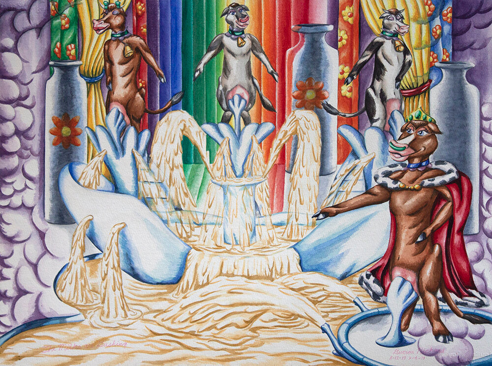 The Milks are Gushing by Deveron Richard