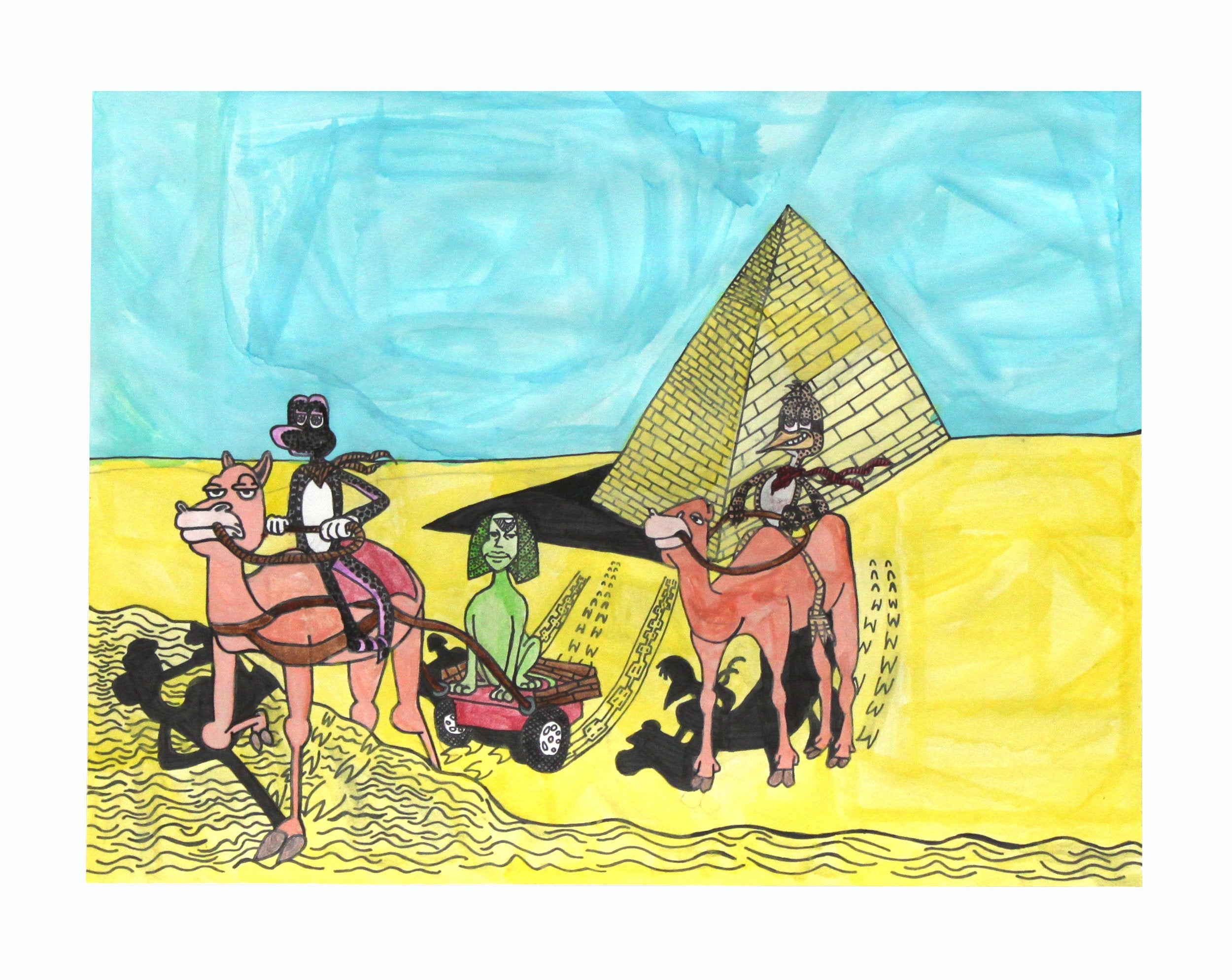 The Peridot Sphinx by Blake Roten