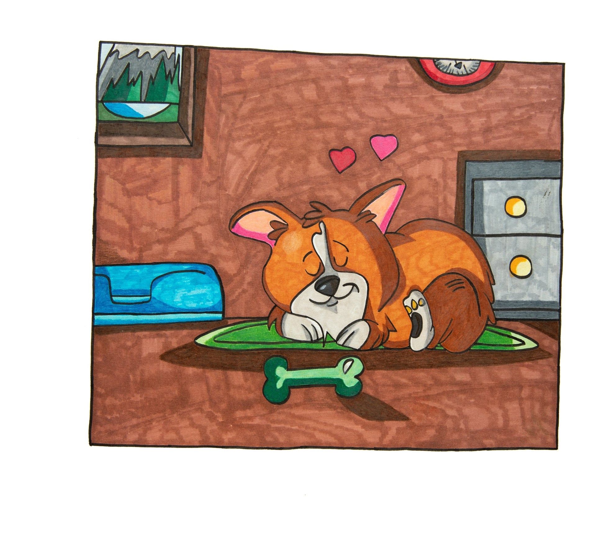 The Sleeping Puppy by Juan Romo