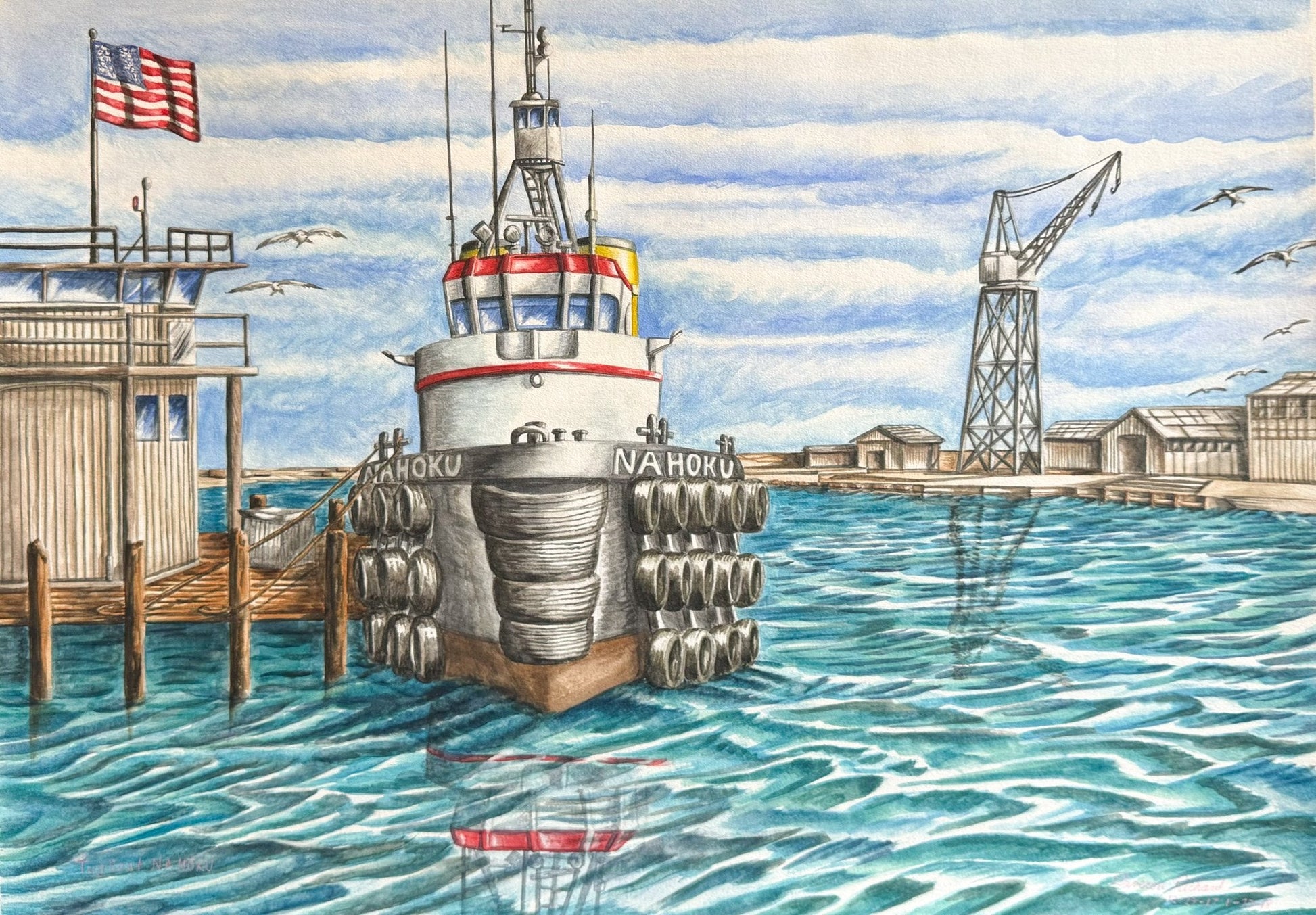 Tugboat Na Hoku by Deveron Richard