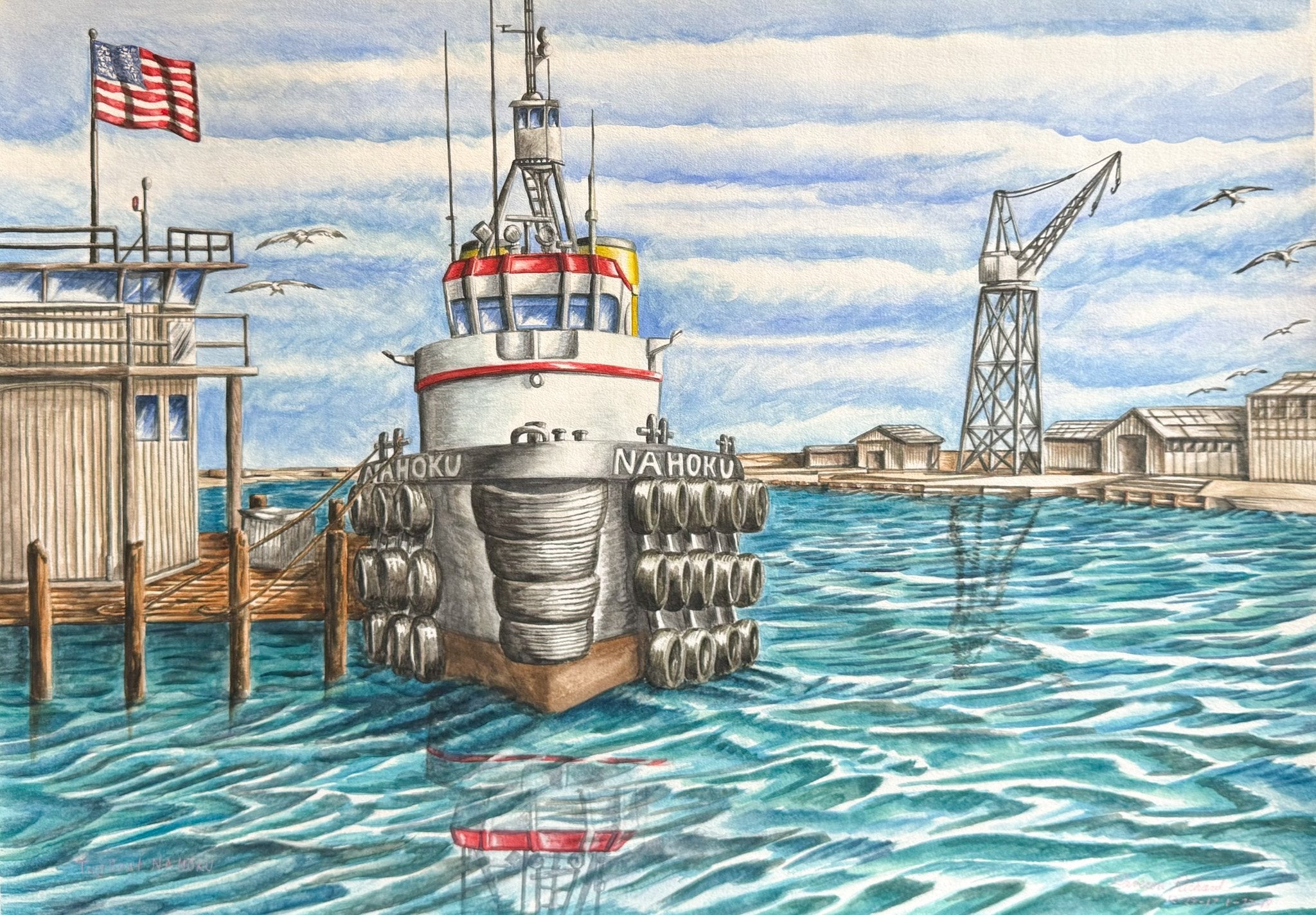 Tugboat Na Hoku by Deveron Richard