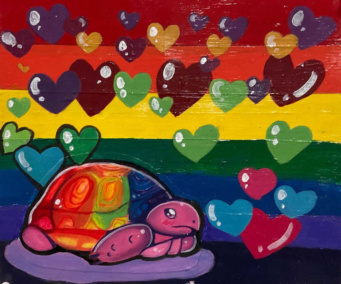 “Turtle Pride” by Naseem Sabokpey